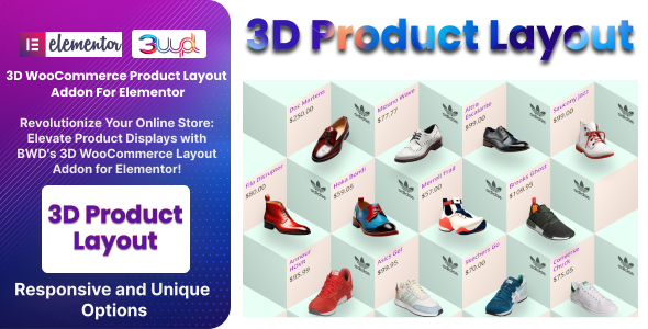 [Download] BWD 3D WooCommerce Product Layout Addon For Elementor 