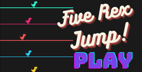 [Download] Five Rex Jump – HTML5 – AdMob – Capx 