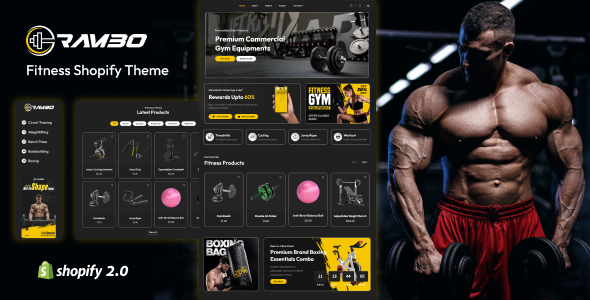 [Download] Rambo – Gym Equipments Shopify Theme 