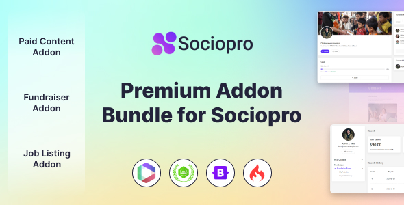 [Download] Premium Addon Bundle for Sociopro 