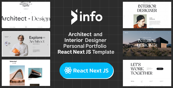 Nulled Info | Architect Interior Personal Portfolio React Nextjs Template free download