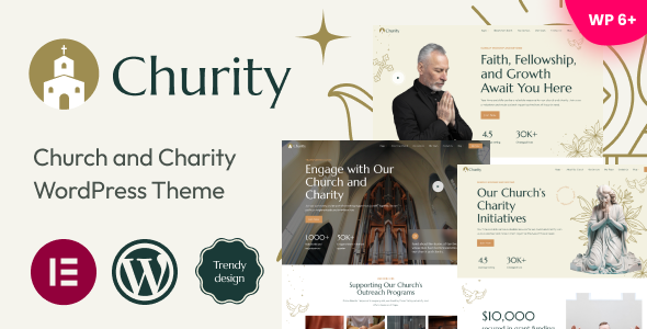 [Download] Churity – Church and Charity WordPress Theme 