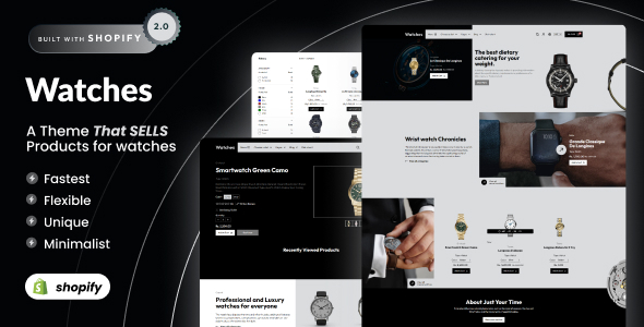 [Download] Watches – Luxury Watches & Jewelry Store Shopify 2.0 Theme 