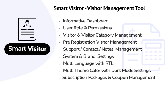 [Download] Smart Visitor – Visitor Management Tool 