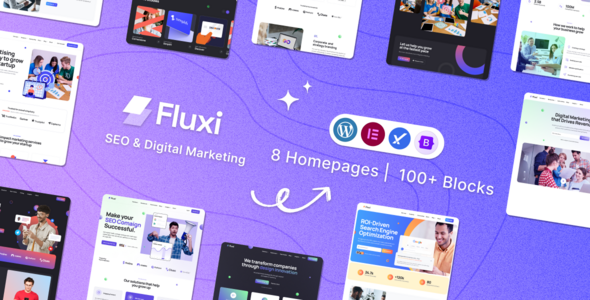 [Download] Fluxi – SEO & Digital Marketing Agency WordPress Theme 