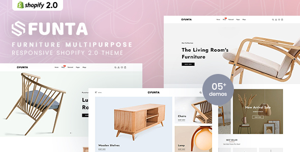 Nulled Funta – Furniture Multipurpose Responsive Shopify 2.0 Theme free download