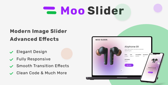 Nulled Moo Slider – A Modern Image Slider with Advanced Effect free download