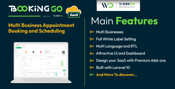 [Download] BookingGo SaaS – Multi Business Appointment Booking and Scheduling 