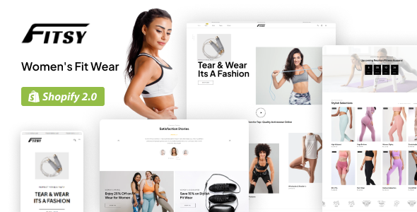 [Download] Fitsy – Sports Clothing & Gym Fitwear Shopify Theme 