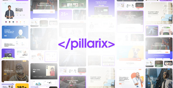 [Download] Pillarix – Multipurpose Website Template 