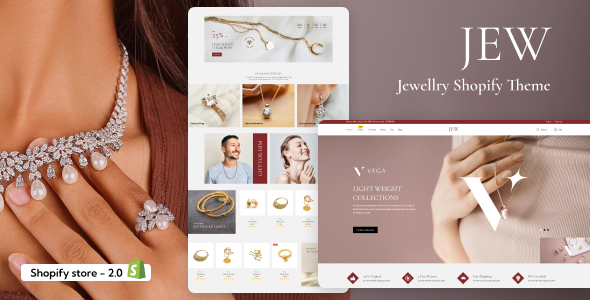 [Download] Jew – Modern Jewelry Store Shopify Theme 