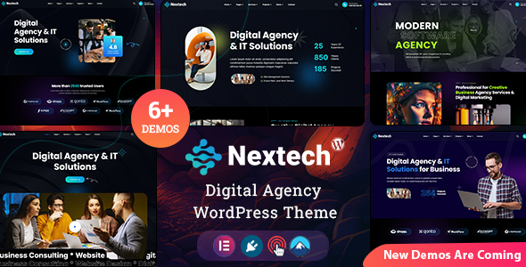 [Download] Nextech – Creative Digital Agency WordPress Theme 