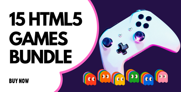 Nulled 15 HTML5 Games Bundle free download