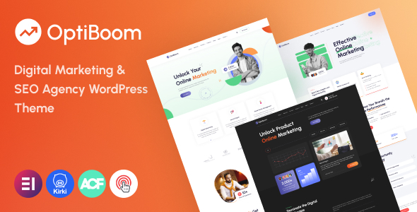 [Download] OptiBoom – Digital Marketing & SEO Agency WordPress Theme 