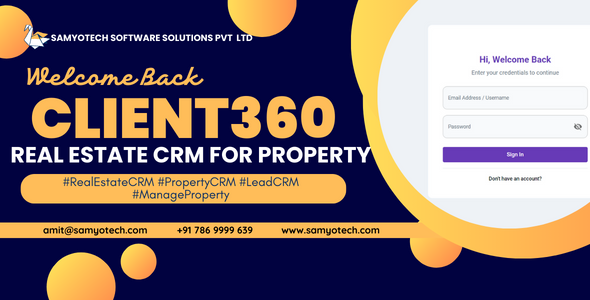 [Download] Client360 – A Real Estate CRM 