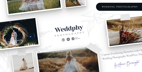 [Download] Weddphy – Wedding Photography WordPress Theme 
