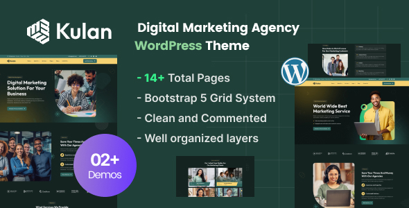 [Download] Kulan – Digital Marketing Agency WordPress Theme 