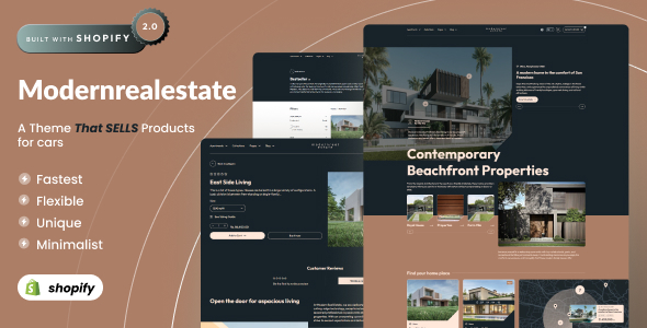 [Download] Modern Real Estate – Single Property & Estate Shopify 2.0 Template 