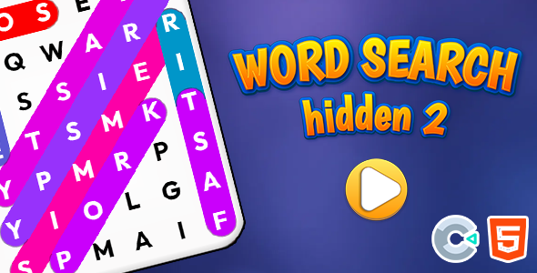 [Download] Word Search Hidden 2 – Html5 (Construct3) 