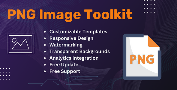 Nulled PNG Image Toolkit with Template for Blogger free download