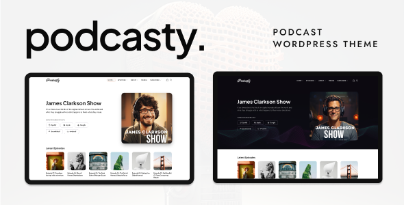 Nulled Podcasty – Podcast Theme free download
