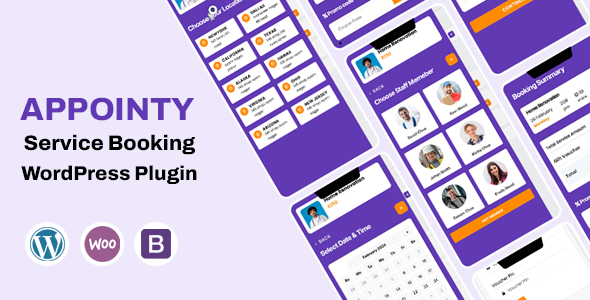 [Download] Appointy – Service Booking Plugin For WordPress 