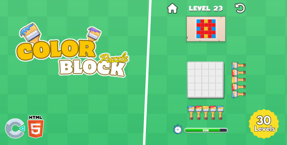 [Download] Color Block Puzzle – HTML Game 