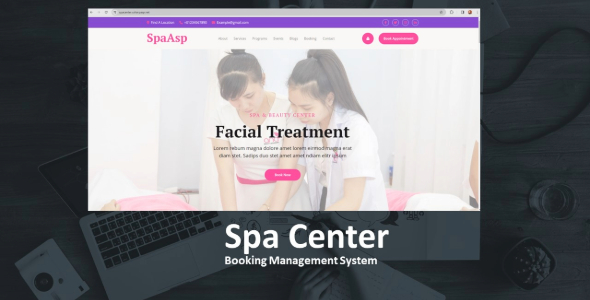 Nulled Spa Booking Management System – ASP.NET Core 8.0 Razor Pages (C#) free download