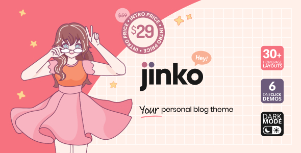 Nulled Jinko – Your Personal Blog Theme free download