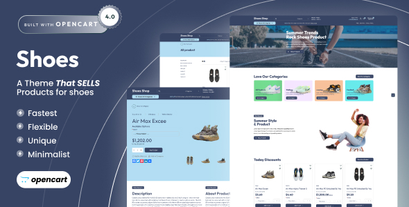 [Download] Shoes – Premium Footwear Collection Opencart 4 Theme 