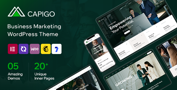 [Download] Capigo – Business Marketing WordPress Theme 