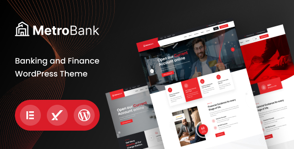 [Download] Metrobank – Banking & Finance WordPress Theme 
