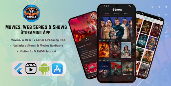 Nulled Stema v1.0 – Your Ultimate Destination for Movies, Series, and TV Shows | Android & iOS free download