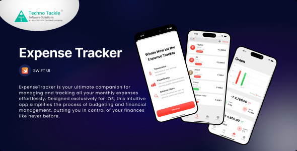 [Download] ExpenseEase: Your Personal Finance Tracker | Expense Tracker App | SwiftUI | iOS 