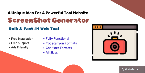 [Download] Website Screenshot Generator Script 