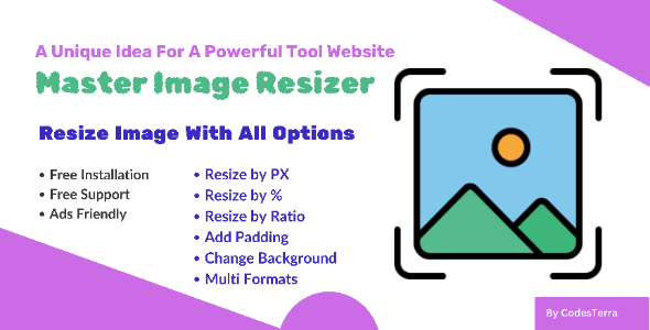 Nulled Master Image Resizer – Streamline Your Image Resizing Process free download