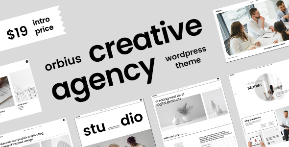 Nulled Orbius – Creative Agency and Portfolio Theme free download