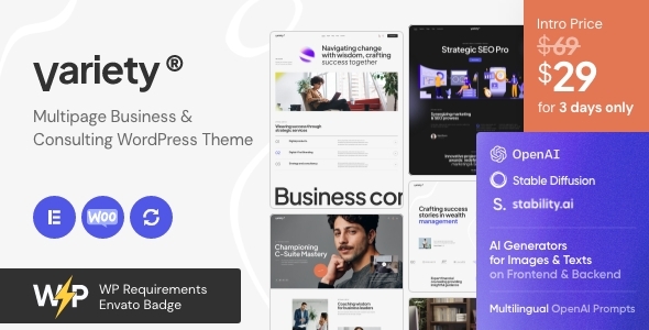 [Download] Variety — Multipage Business & Consulting WordPress Theme 
