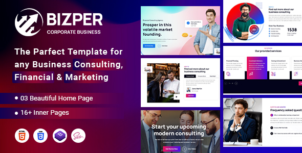 Nulled Bizper – Corporate Bootstrap5 HTML Template free download