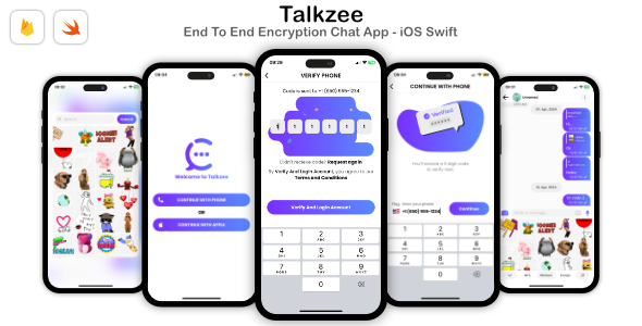 [Download] End To End Encryption Chat App – iOS Swift 