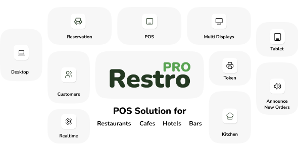 [Download] RestroPRO – POS software for Restaurant, Cafe, Hotel, Food Truck 