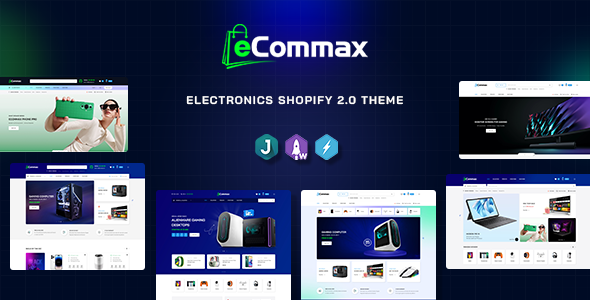Nulled Ecommax – Electronics & Multi-Purpose Shopify Theme free download