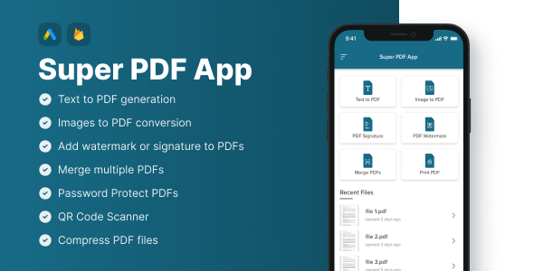 [Download] All in One PDF Tool | Image to PDF | Watermark | Merge | Password Protected | QR Code | Compress PDF 