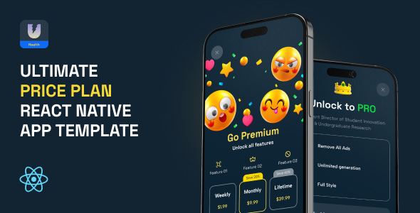 [Download] Ultimate – Price Plan React Native Template 