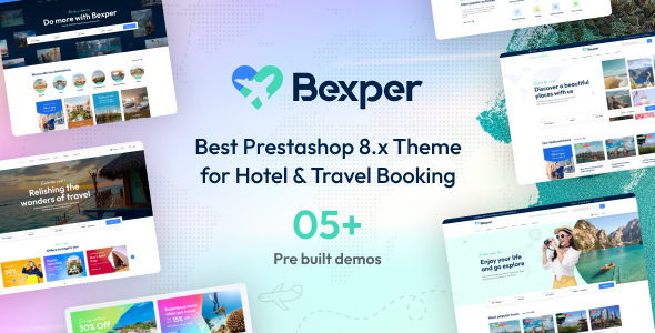 [Download] Leo Bexper Elementor – Travel Booking Prestashop Theme 