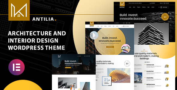 Nulled Antilia – Architect & Interior Design WordPress Theme free download
