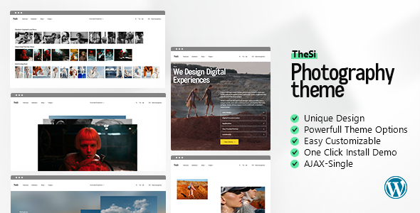 [Download] TheSi – Photography WordPress Theme 
