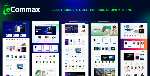 [Download] Ecommax – Electronics & Multi-Purpose Shopify Theme 