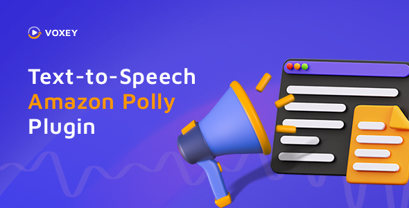 [Download] Voxey – Amazon Polly Text-to-Speech Plugin for WordPress 