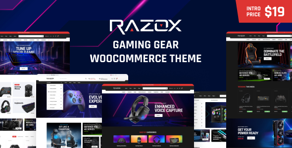 Nulled Razox – Gaming Gear WooCommerce Theme free download